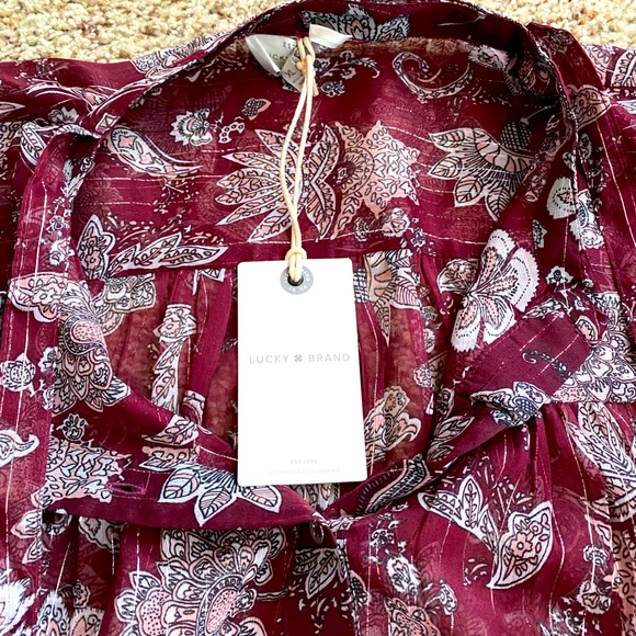 Lucky Brand blouse - Picture 1 of 5